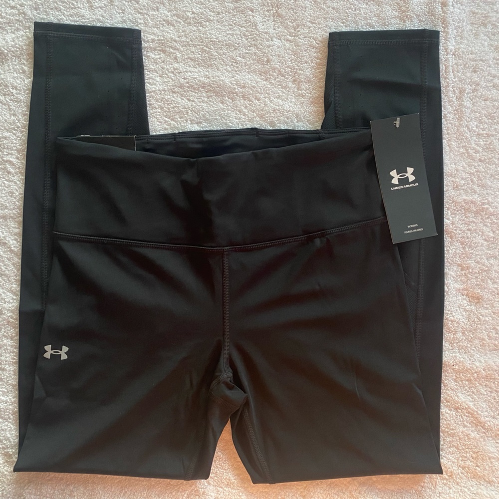 NWT Under Armour Breathelux Ankle Legging, black, size M